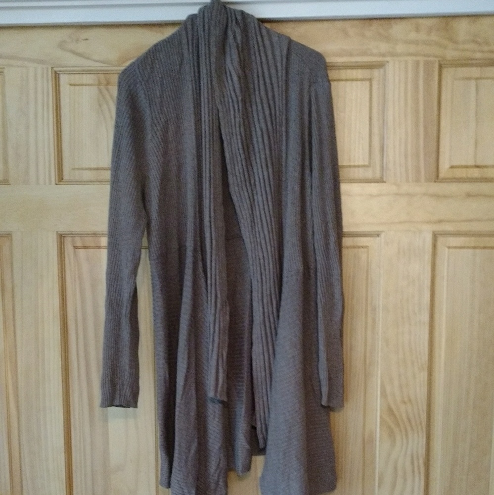 Apt 9 1x brown long sleeve cardigan